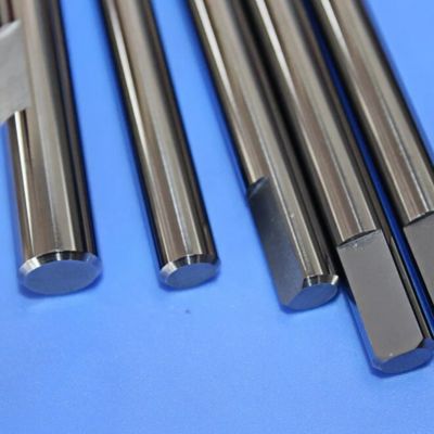 Precision Groove Accuracy ±0.003mm Non-magnetic Tungsten Carbide Drive Shaft for Semiconductor and Medical Equipment