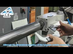 Inspecção do tamanho e da tolerância da haste de carburo de tungsténio