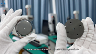 Blanks de carboneto de tungstênio: processamento completo interno, desde desbaste até usinagem CNC de precisão