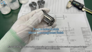 Componentes personalizados para válvula de carboneto de tungstênio | Amostra verificada e pronta para pedido em massa