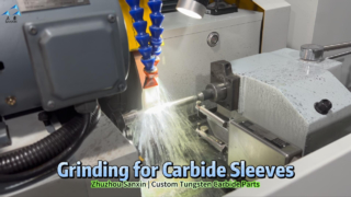 Rough & Finish External Cylindrical Grinding of Tungsten Carbide Sleeves